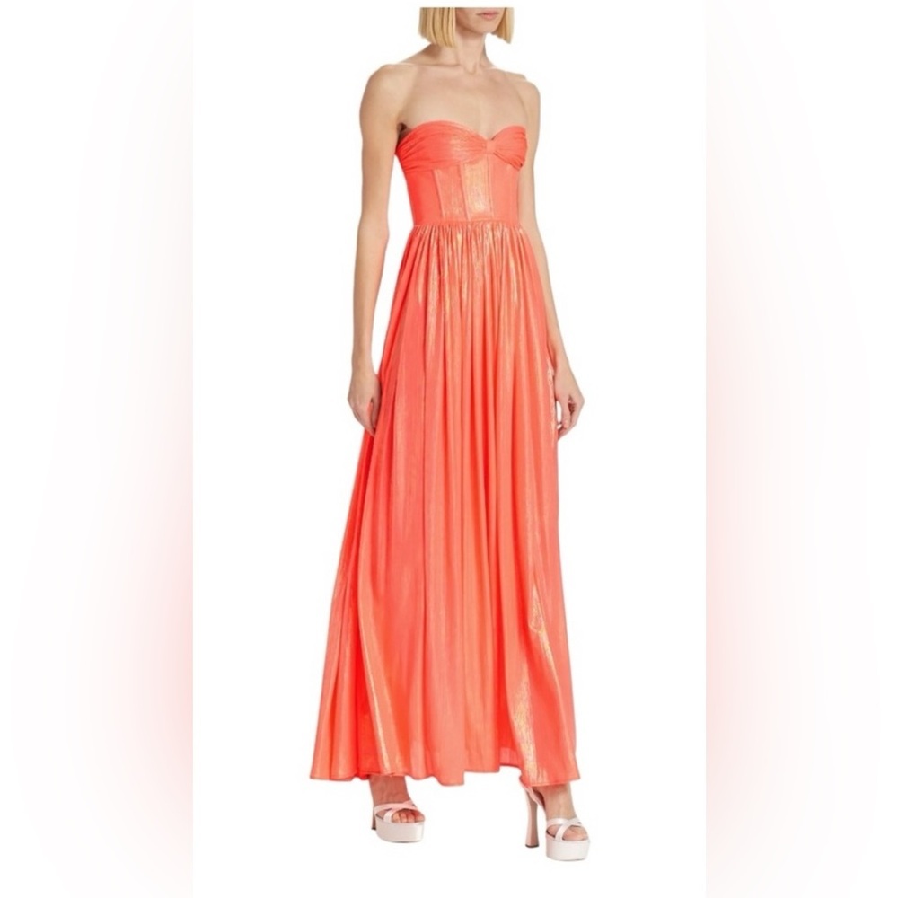 Bronx and Banco Florence‎ Strapless Pink Gown NWT